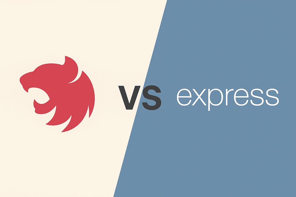 NestJS vs Express illustration header